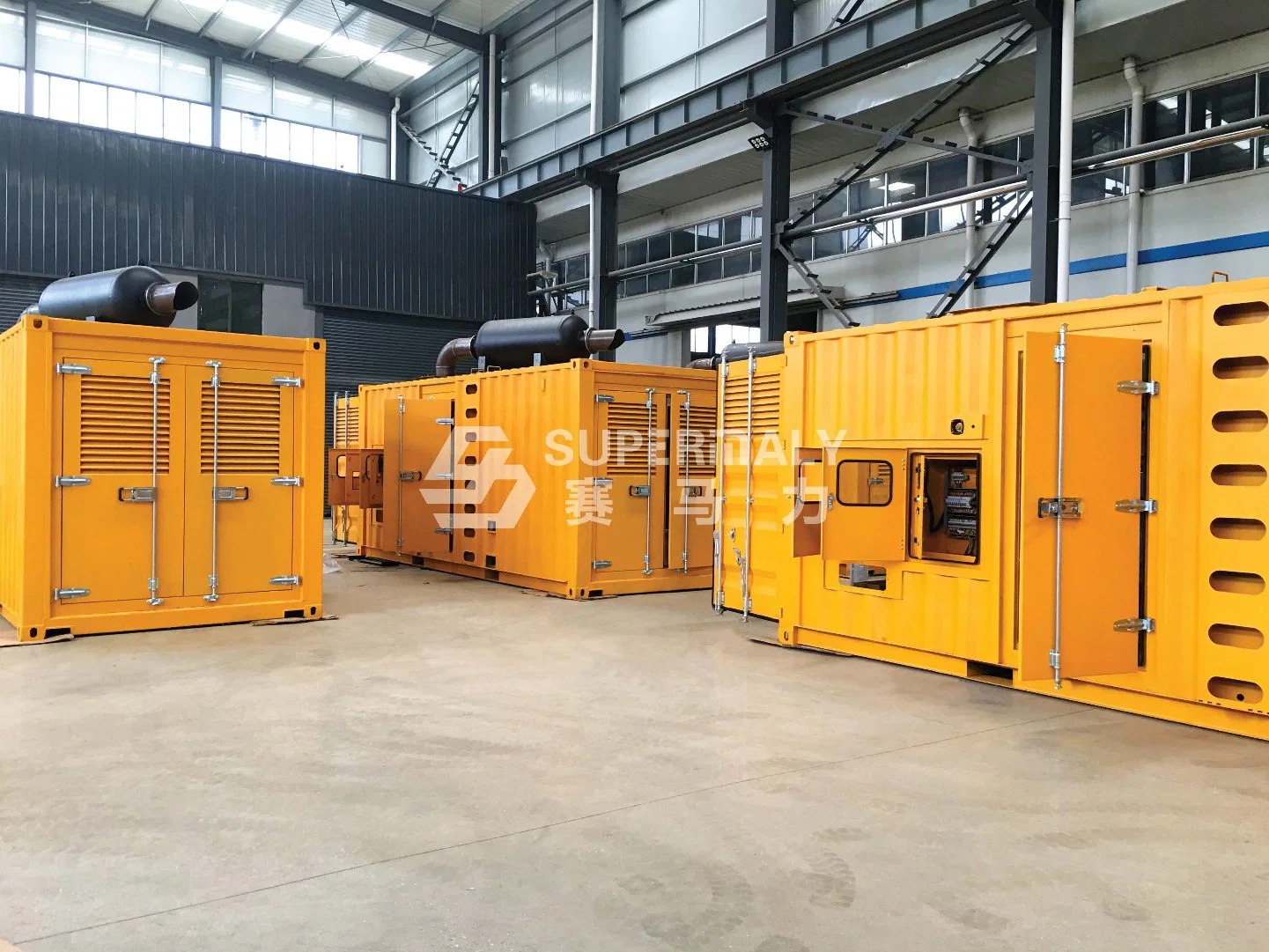 2000kw 10.5kv 1200rpm Gas Generator Set Natural Gas Liquefied Natural Gas Compressed Natural Gas