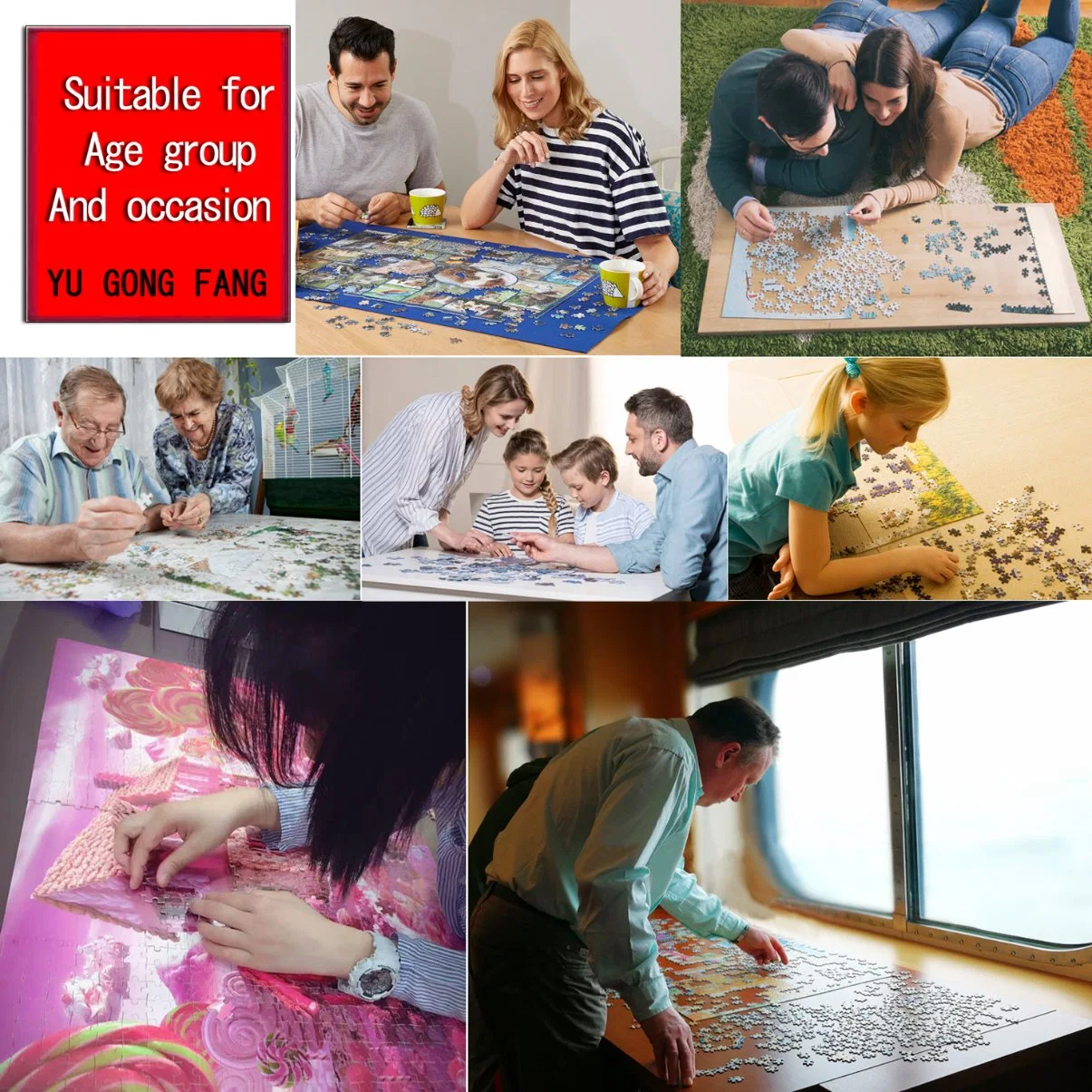 Jigsaw Puzzle Modèles personnalisés et de tailles et nombre de pièces, longue bande verticale Puzzle de personnages de dessins animés de film et télévision, les enfants des dons de jouets.