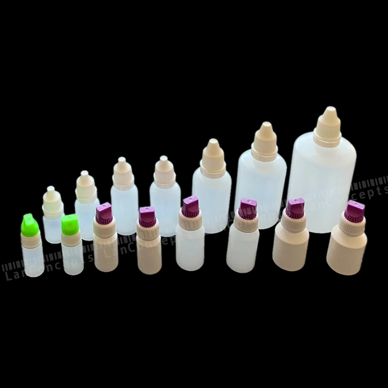 5ml Squeezable Plastic Dropper Bottle Eye Liquid Bottles Medicine Bottle Lab Squeezable Dropper Bottle 3ml 10ml 15ml 20ml 25ml 30ml for Option