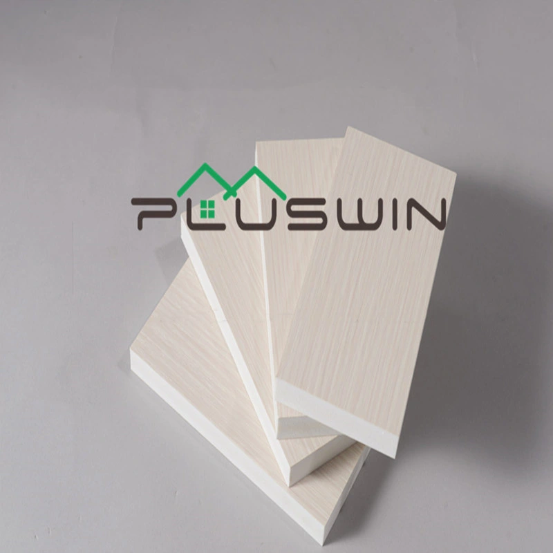 High Density Plastic Foam 15mm Thick Wood Surface PVC Foam Sheet