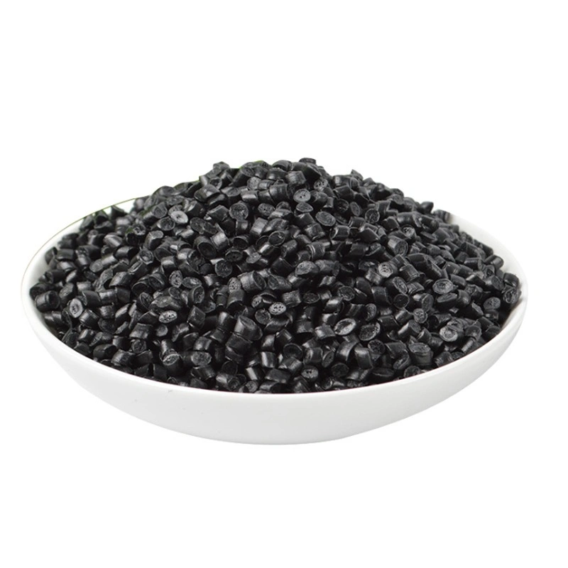 Water Pipe Material HDPE Resin Raw Material PE80/PE100 Black HDPE Plastic Granules