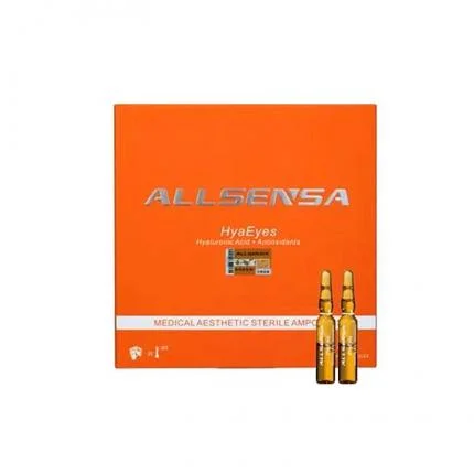 Allsensa Hyaeyes Hyaluronic Acid Antioxidants 10* 1.5ml Dark Eye Circle Solution Eyebag Eye Wrinkles Removal