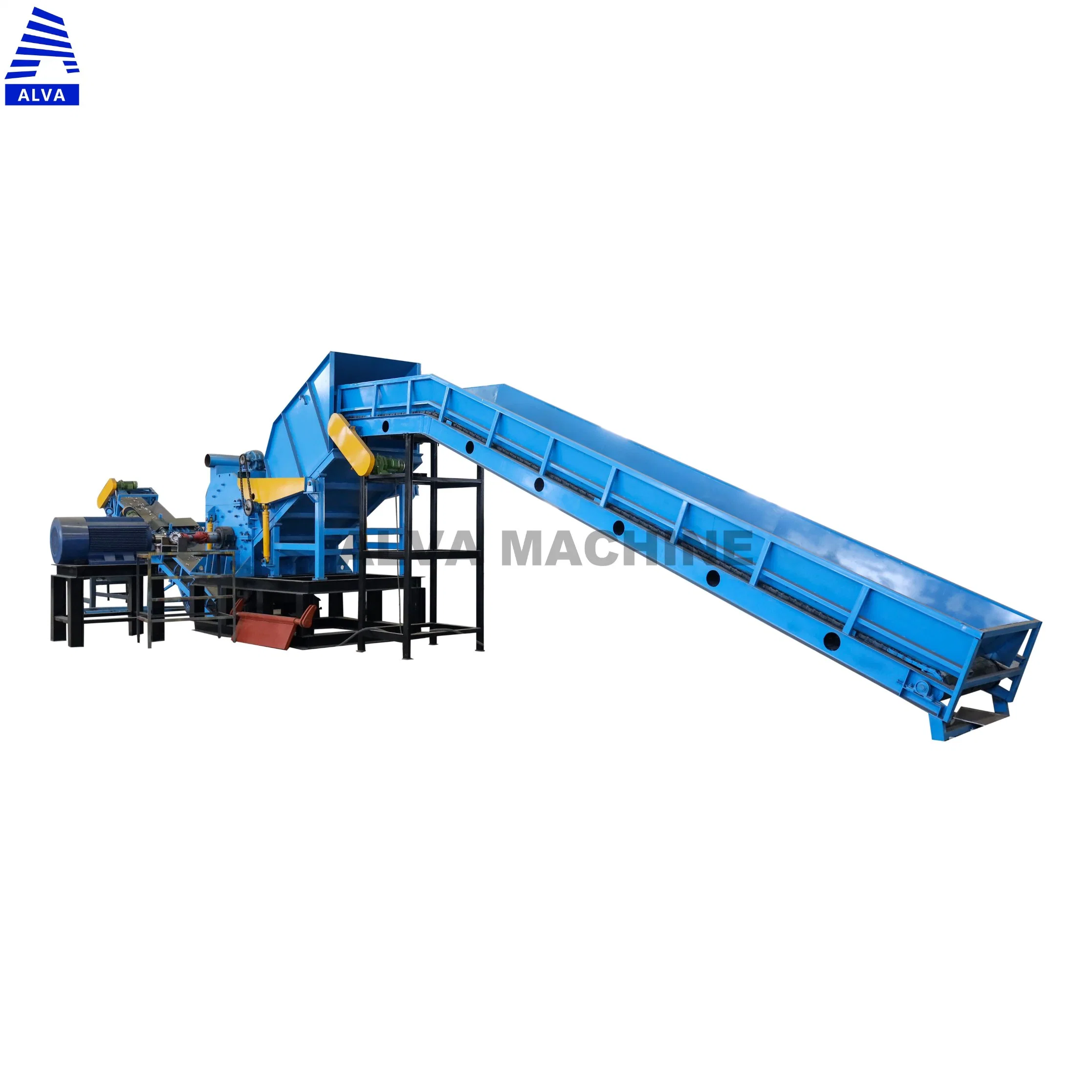 China Alva Machine Made in China Electric Motor Stator Recycling Machine /Hammer Mill Metal Shredder with CE
