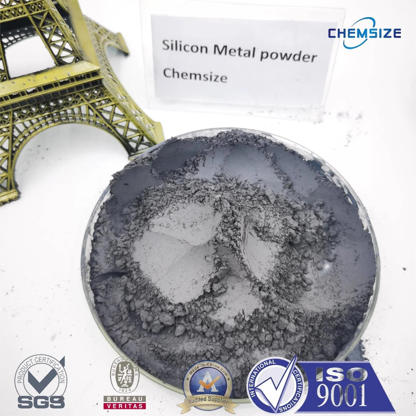 Silizium-Metallpulver zum Mischen mit Alumina Magnesia