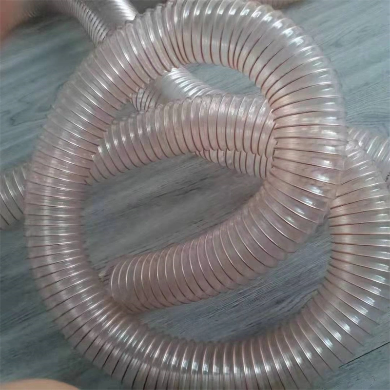 Livestock Industry with High Soft PU Steel Wire Ventilation Pipe