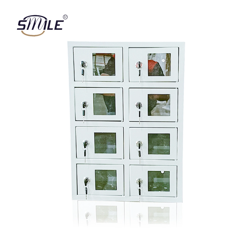 Smile Customizable Explosion-Proof, Moisture-Proof and Waterproof Multi-Door Metal Cell Phone Storage Cabinet