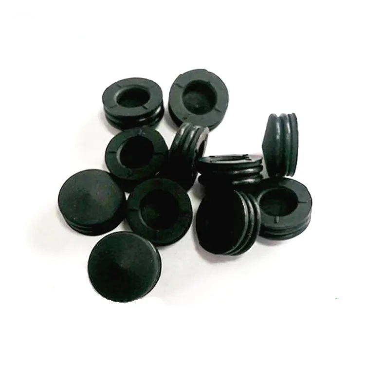 OEM Customize Sealing Natural Rubber End Cap with Various Sizes Fixed Silicone Rubber Plug/Stopper Sealing Parts