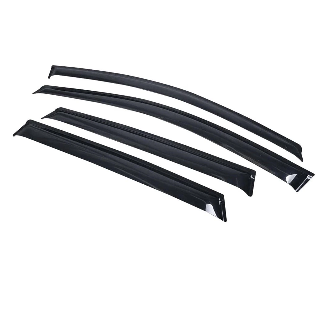 Slim Style Window Visor Smoke Tinted Sun Rain Shade Guards