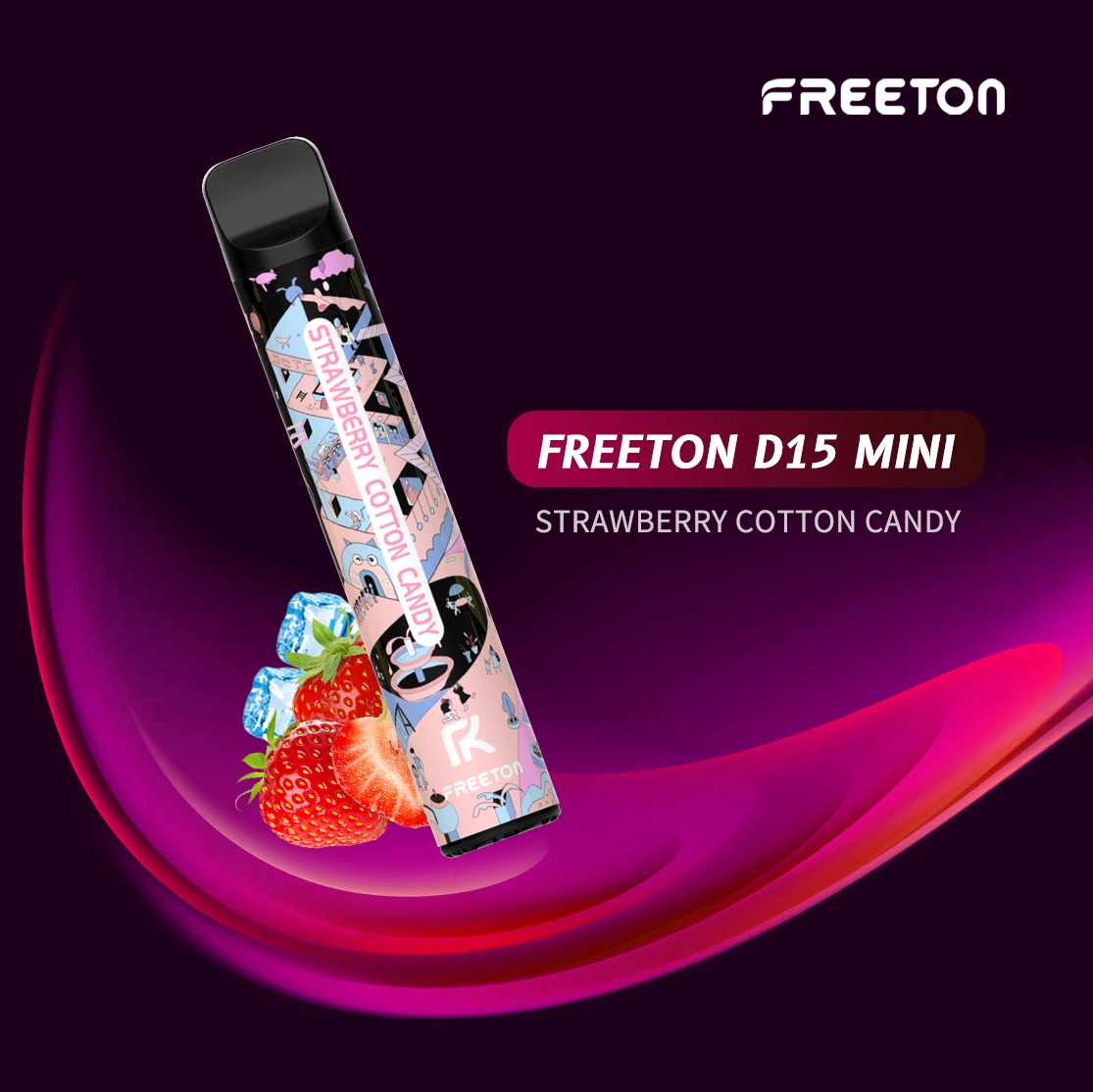 Freeton 2021 OEM/ODM Wholesale 600 Puffs E-Cigarette Vape Disposable Electronic Cigarette Vaporizer Device