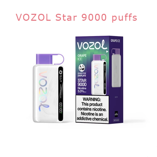 Latest Disposable/Chargeable Electronic Cigarette Vozol 600 9000 10000 12K Port Rechargeable Vozol Star 9000 Wholesale/Supplier I Vape