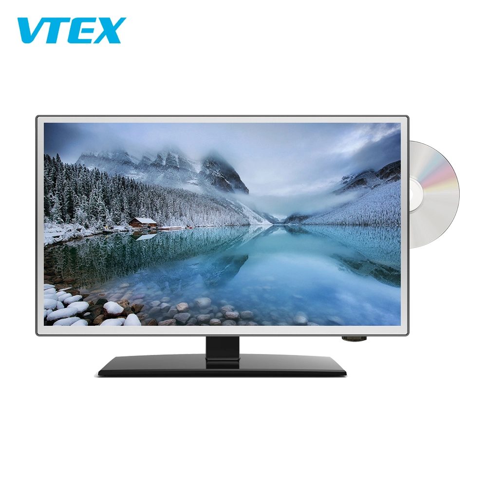 Commerce de gros 19 22 pouces écran DVD Combo de plein air de la télévision caravane avec TV LCD à rétro-éclairage LED Ultra HD DVD TV