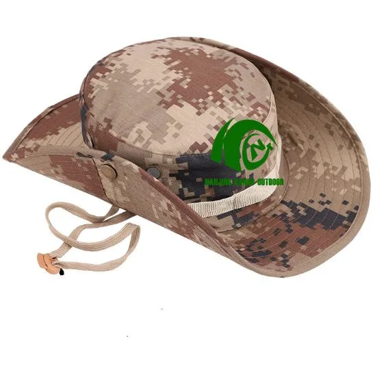 Kango Military Hat Desert American Camo Round Hat Military Army Tactical Cap Camouflage Hats