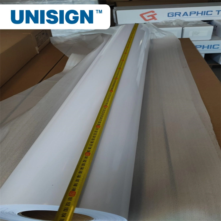 Unisign Durable PVC Body Stickers Digital Printing Vinyl Advertising Material