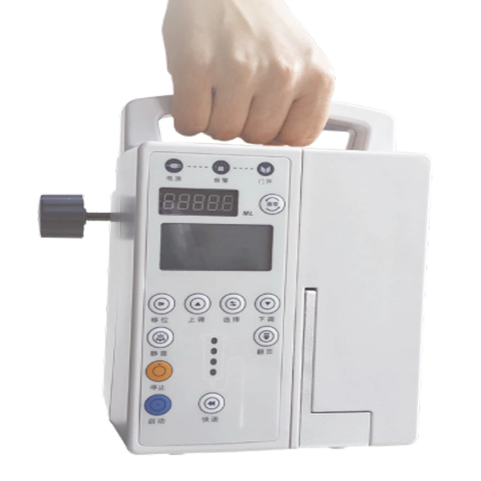 Medical Equipment CE Approved Portable Digital Peristaltic Infusion Pump