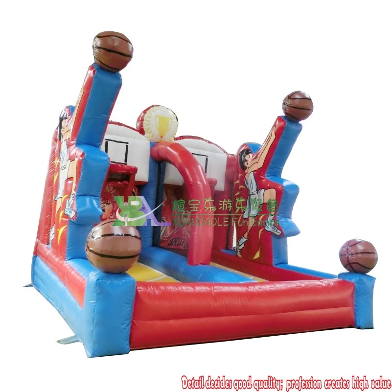 Fun Carnival Sports Game Inflatable Basketball Hoop Game