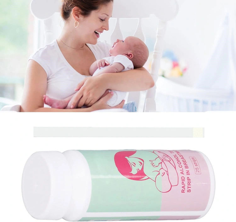 SJ Manufacture Alcohol Test Paper Breastmilk Breast Milk Test Strip OEM Wholesale/Supplier