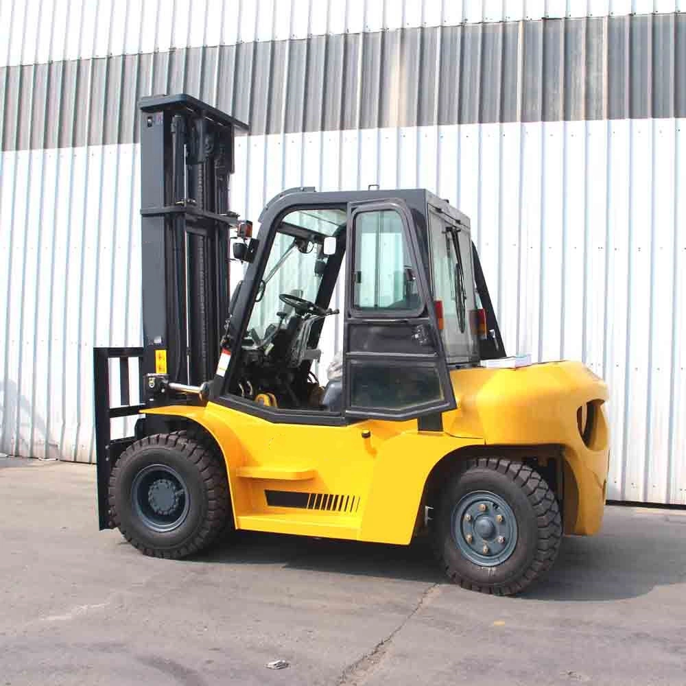 5 Ton Cab Forklift Material Handling Equipment with Cabin and Heater