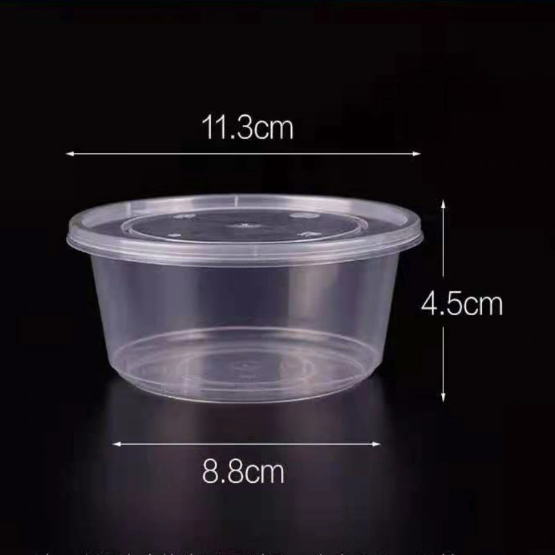 8oz, 12oz, 16oz, 24oz, 32oz Plastic Soup, Food Container with Lids