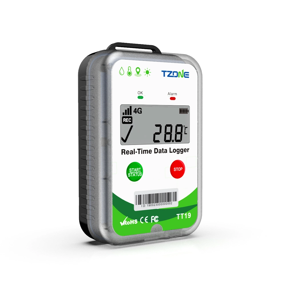 Real-Time Temperature and Location Monitors Tt19 GPS Tracker