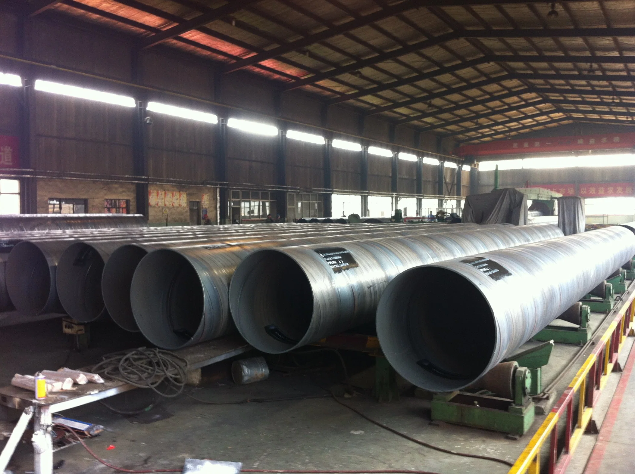 Hempel Paint, Fbe Coating Pipe, Pipe with Jotun Paint