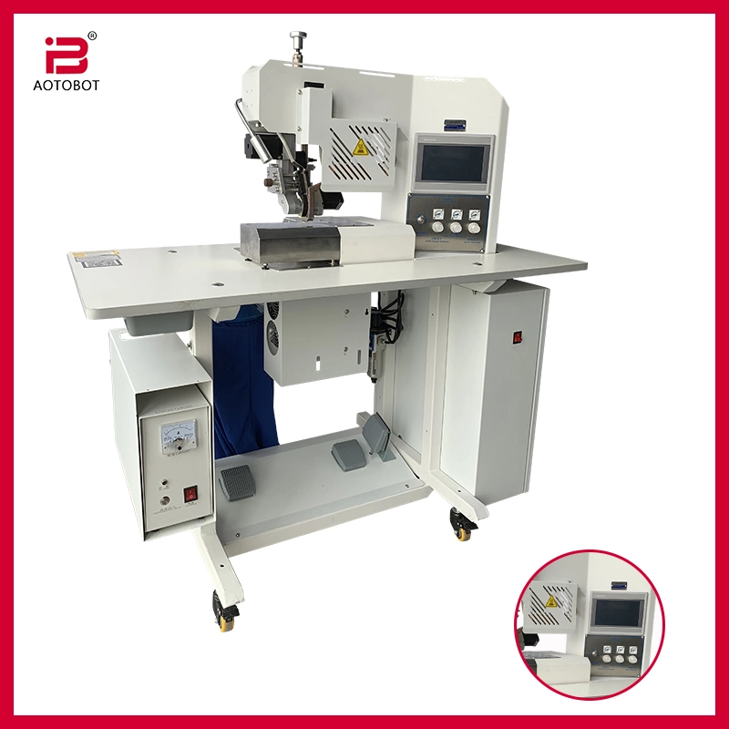 Hf-502b Sportswear Ultrasonic Cutting and Welding Machine Seamless Bonding Machine