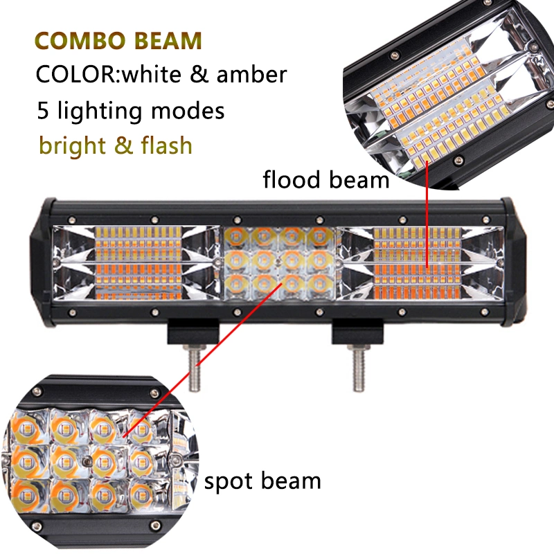 High Bright 36W 72W 108W LED Light Bar 12V 24V LED Bar Combo Spot Flood LED Driving Work Light