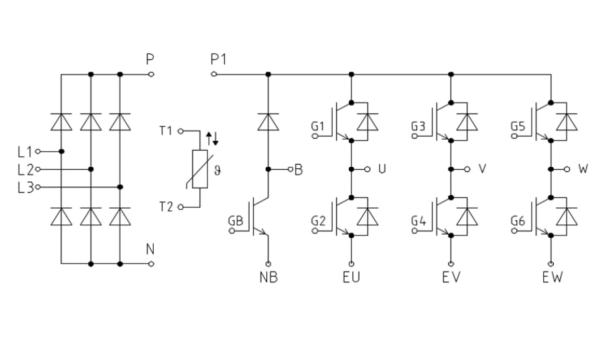 Fp50r12W2t7-B11 Power Integrated Modules IGBT Module for Industrial Motor Drives and Controls