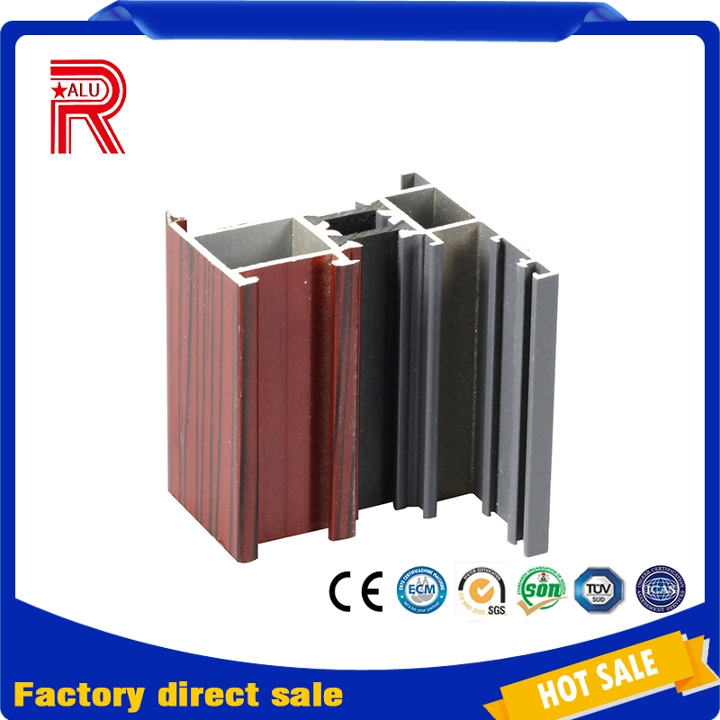 Aluminium Aluminum Alloy Profile for Glass Window and Curtain Wall (RAL-593)