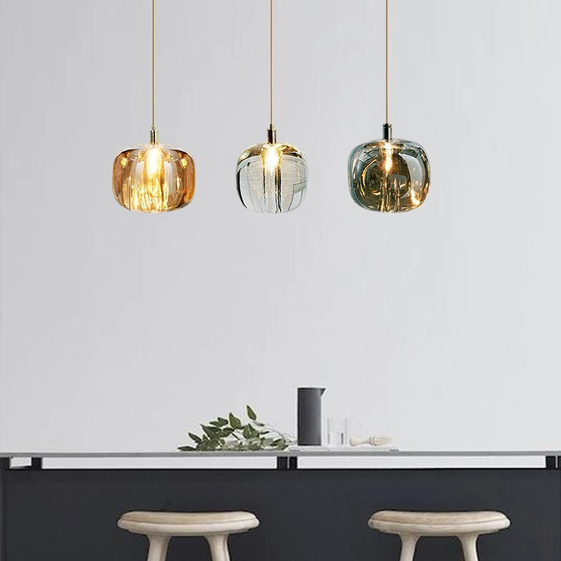 Living Dining Room Kitchen Bedroom Ceiling Chandelier Crystal Glass Ball Design Hanging Light G4 LED Pendant