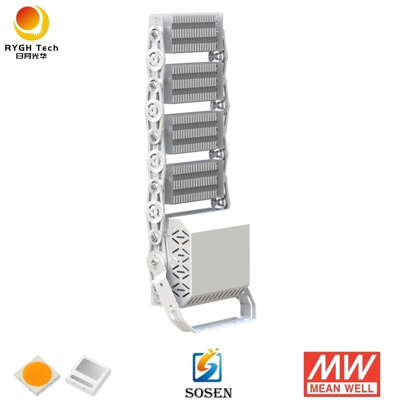 75000 Lumen LED Outdoor Flood Light 720W High Mast LED Stadium Light for Tennis Court 720W 240V Flood Light