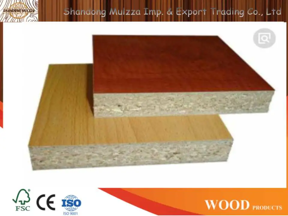 High quality/High cost performance Plain Particleboard Melamine Particle Board for Furniture