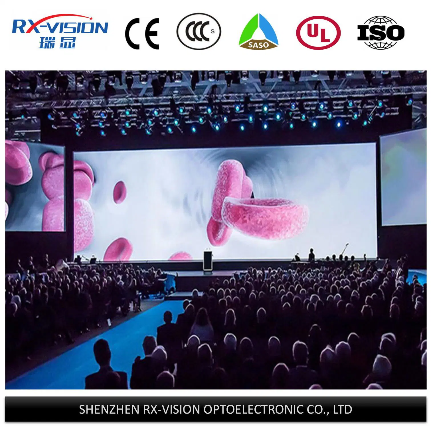 Hot Sell P3.91mm Rental LED Display Screen for Live Show