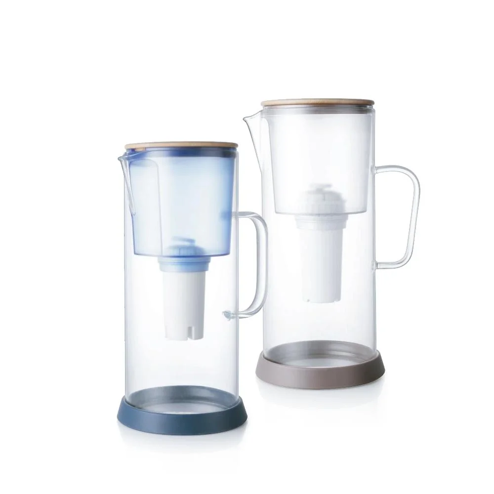 10-Cup NSF Certified Water Filter Pitcher Long-Lasting (200 gallons) 5X Times Lifetime Filtration Jug Water Purifier Pot