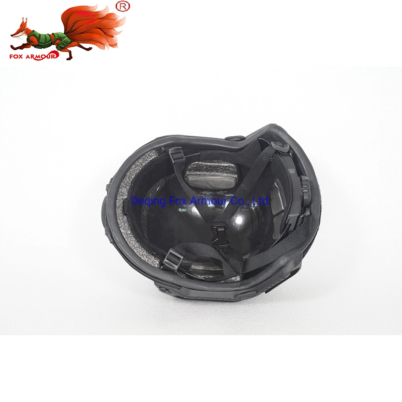 Tactical Ballistic Helmet with Frontal Shroud Fast Aramid Head Protector for Army