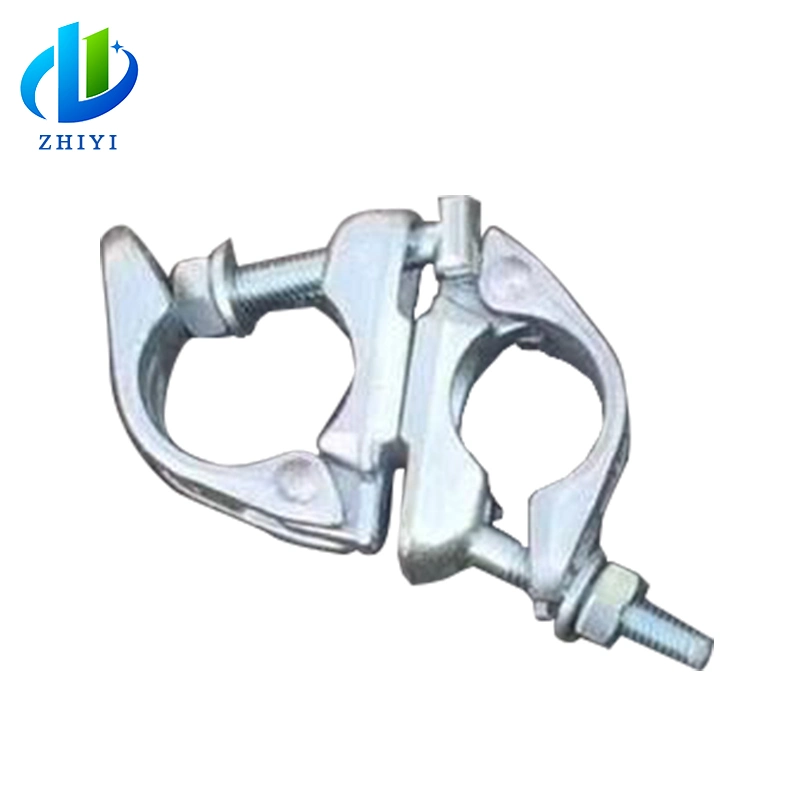 British Scaffolding Swivel Sleeve Single and Double Pressing Coupler Brazil Type Right Angle Fix Load Capacity Board Retaining