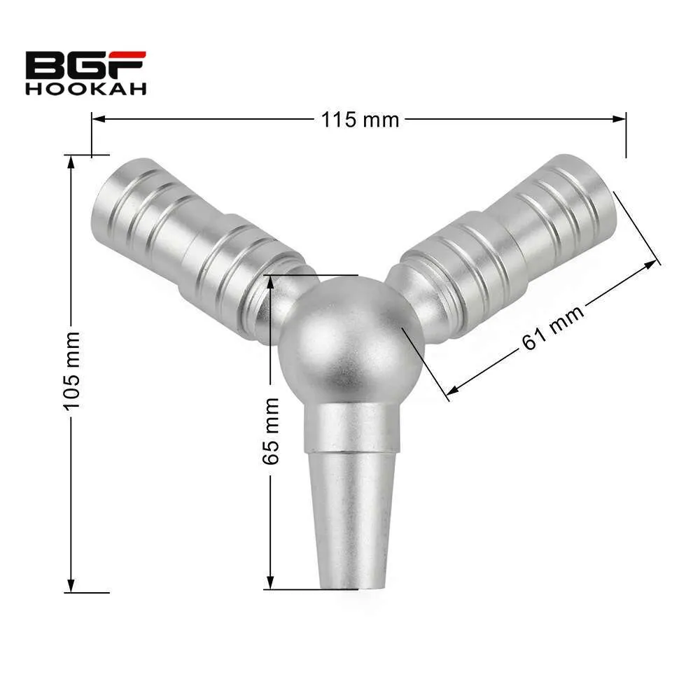 Günstige Shisha Plug Schlauch-Anschluss Schlauch Adapter Hookah Zubehör