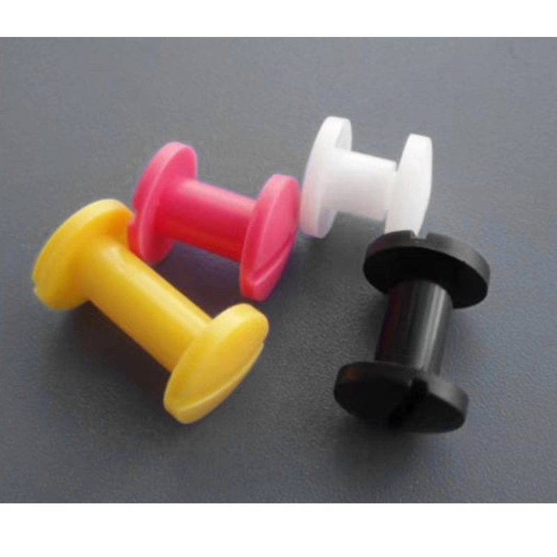 Plastic Nylon Rivet Book Binding Screw Paper Clips Push Screw to Lock Snap Fastener