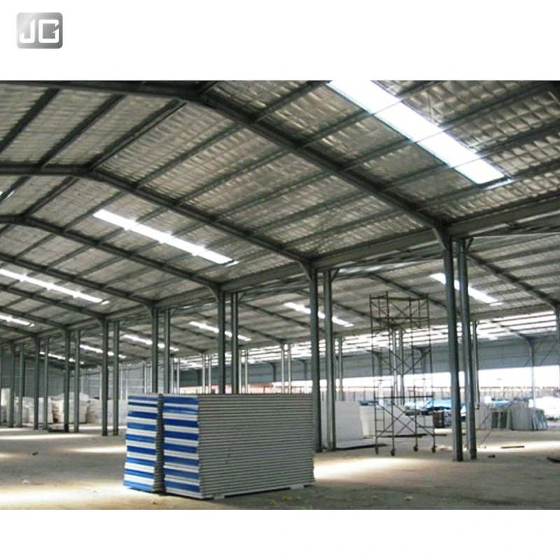 Industrial Metallic Prefabricated Steel Structure Construction Building for Warehouse Workshop Shed Aircraft