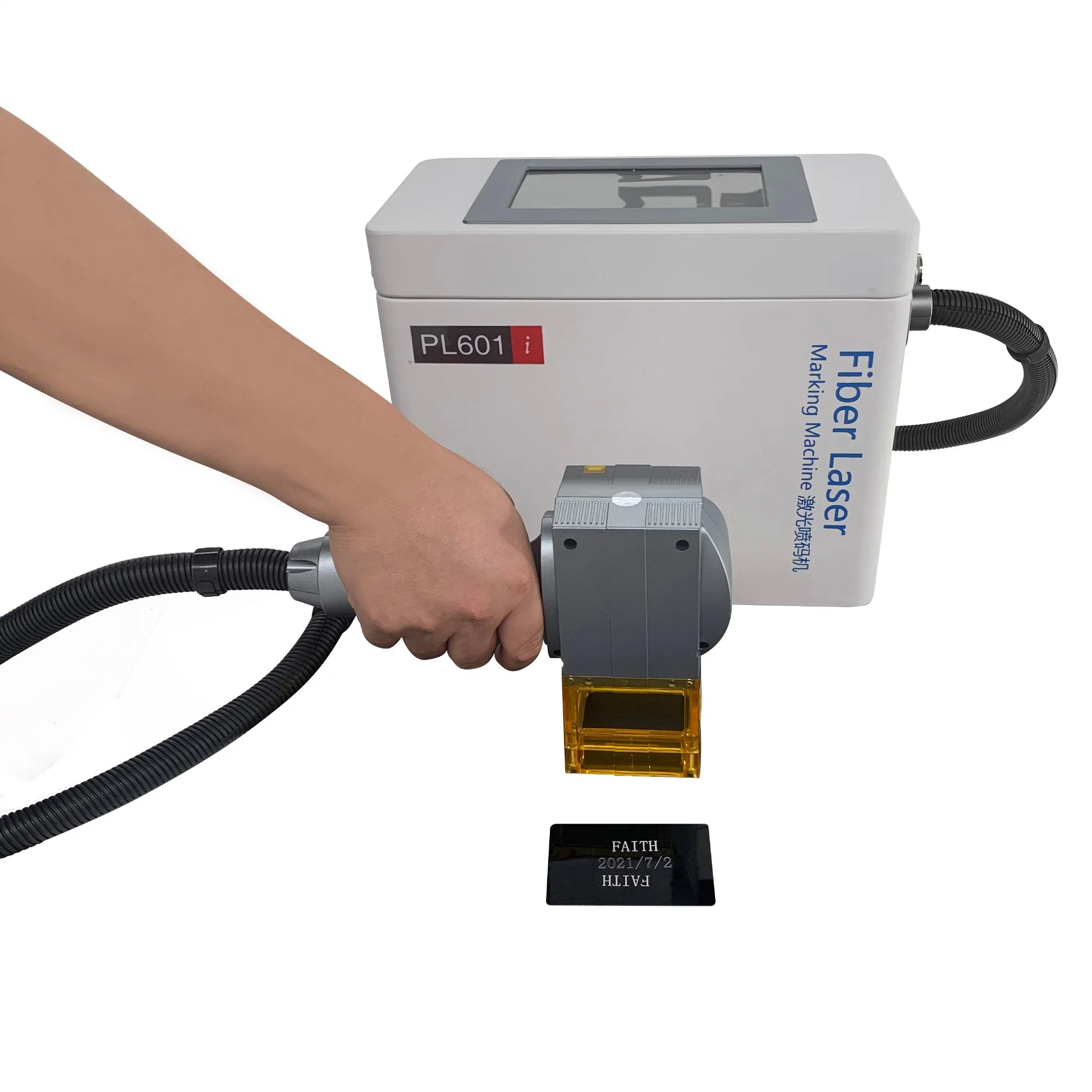 Faith Handheld Moving Laser Moving Marking Machine for Bearings Coding Numbering