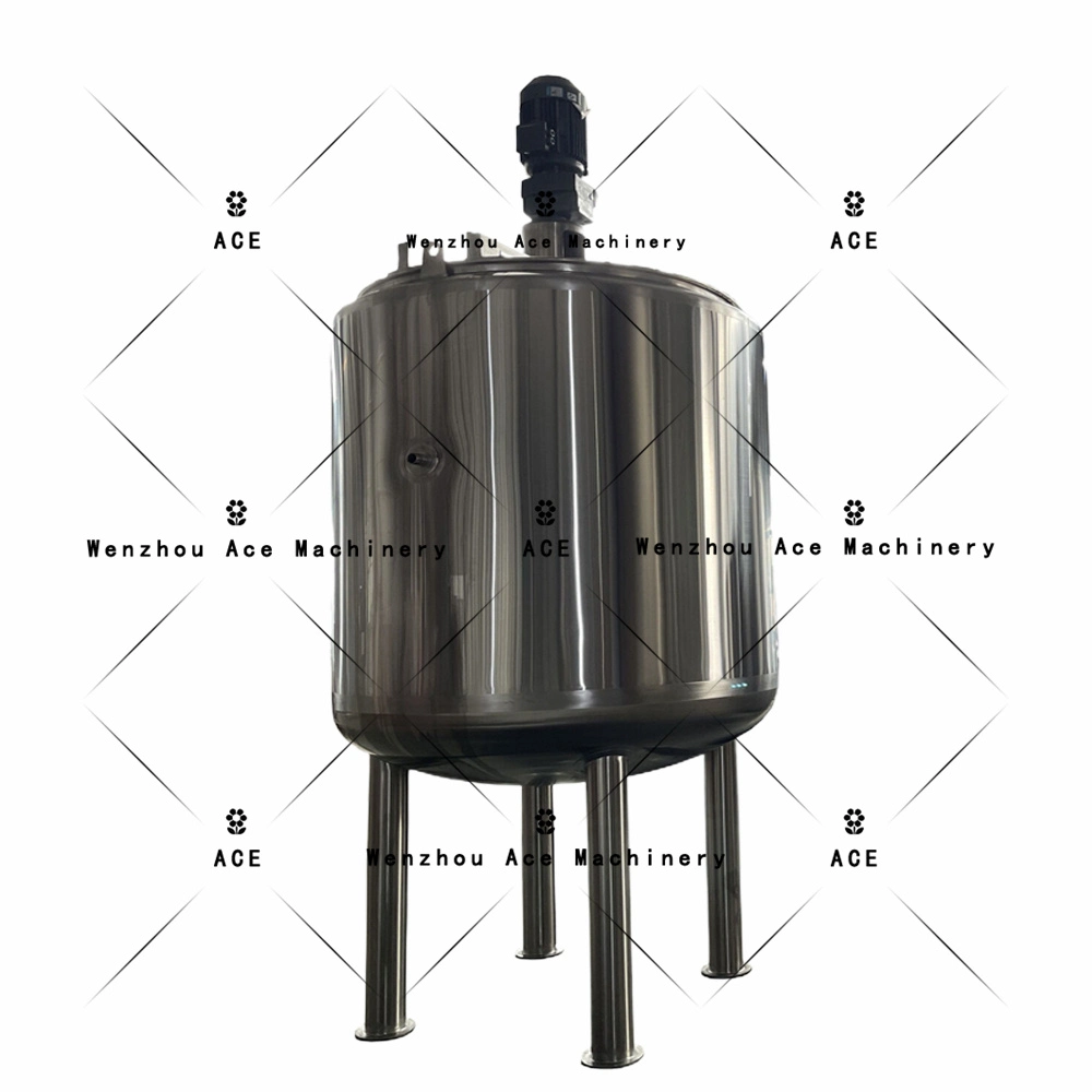 100L 200L 300L químicos Calefacción eléctrica tanque de mezcla Doble chaqueta Reactor con calentador