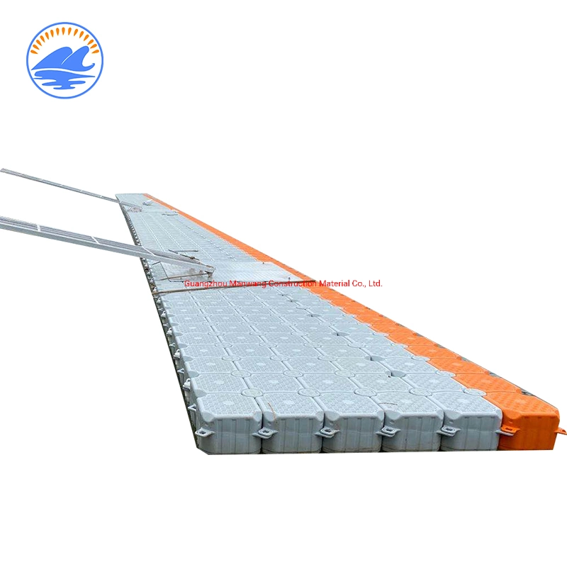 منصة Jetski Ramp HDPE العائمة الجافة قارب التزلج موقف سيارات