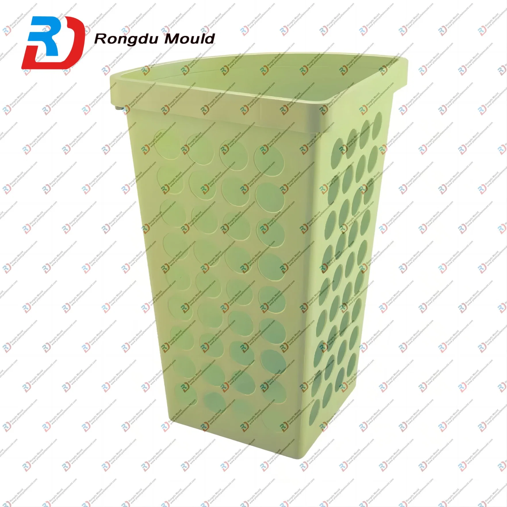 2023 New Design Warehouse Plastic Container Basket Mold