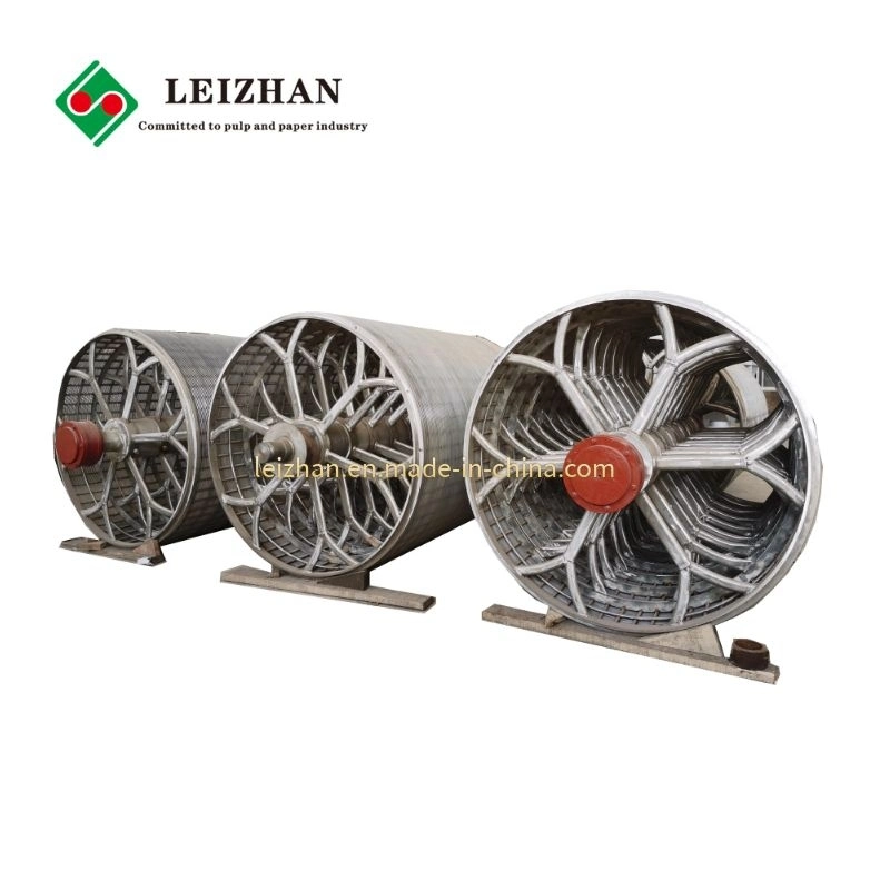 Paper Making Machine Cast Iron Winding Type Cylinder Mould