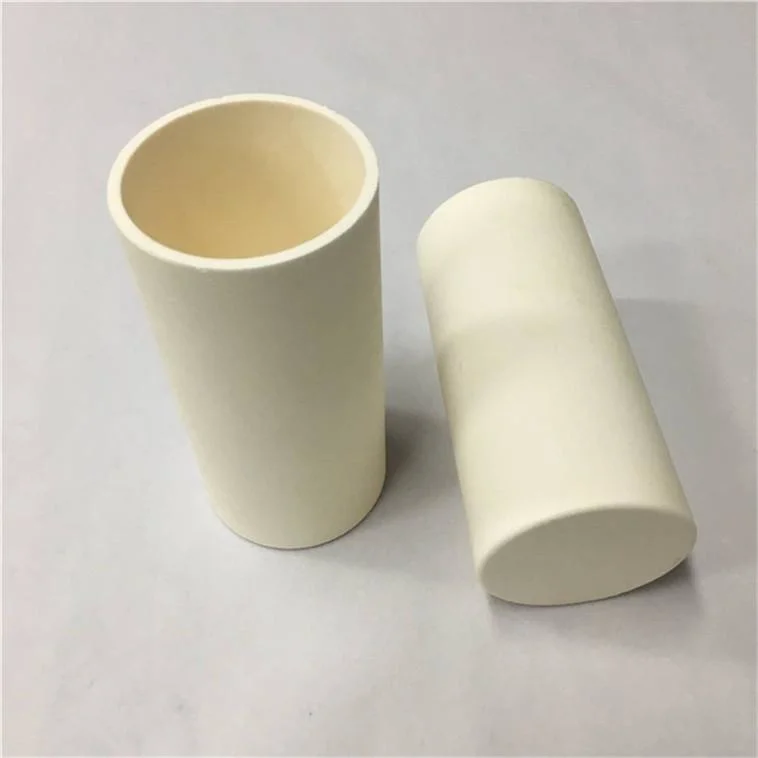 Refractory High Purity MGO Ceramic Cup Shaped Crucible Precious Metal Smelting Pot