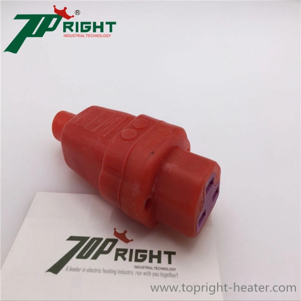 High Temperature European Silicone 35A Heater Plug & Porcelain Connector for Band Elements