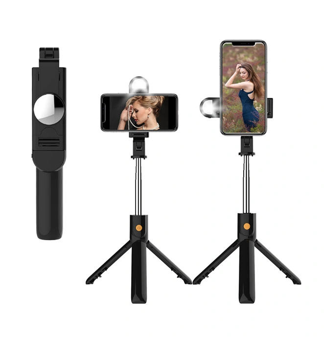 Bluetooth avec un trépied Fonction Selfie Stick 720 degré de rotation multifonction