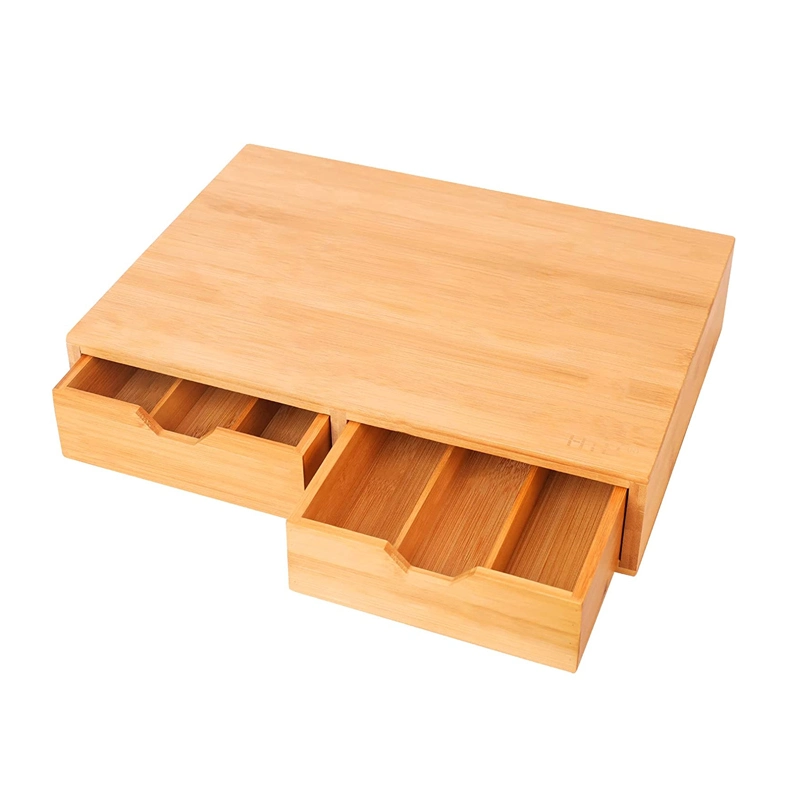 Eco-Friendly Bamboo Coffee Pods Storage Box