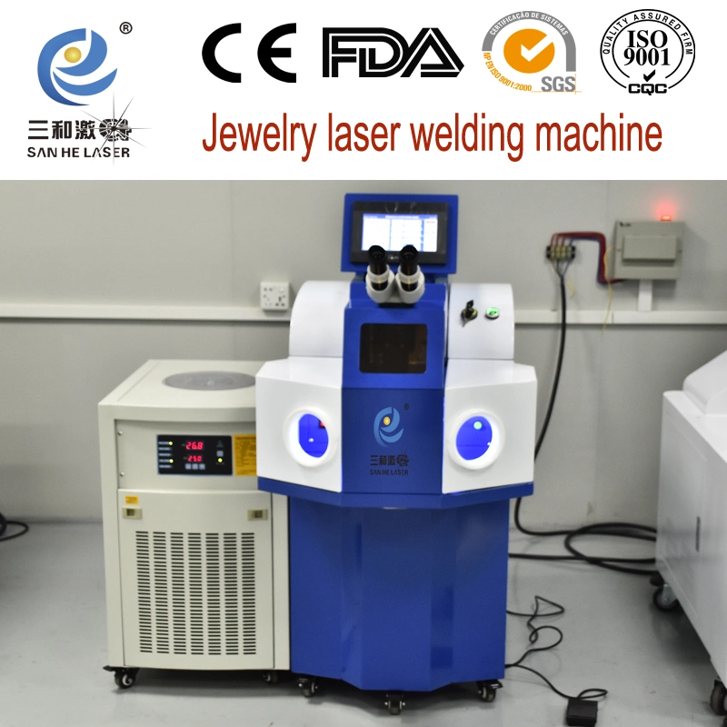 YAG Xenon Lamp Gold Silvery Ring Necklace Jewelry Laser Spot Welding Machine Manufacturer