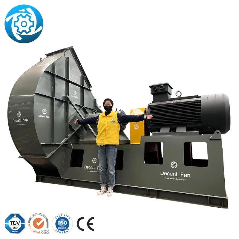 Ventilador centrífugo de tiro estándar API 673 de China aprobado por la CE DCT-2630