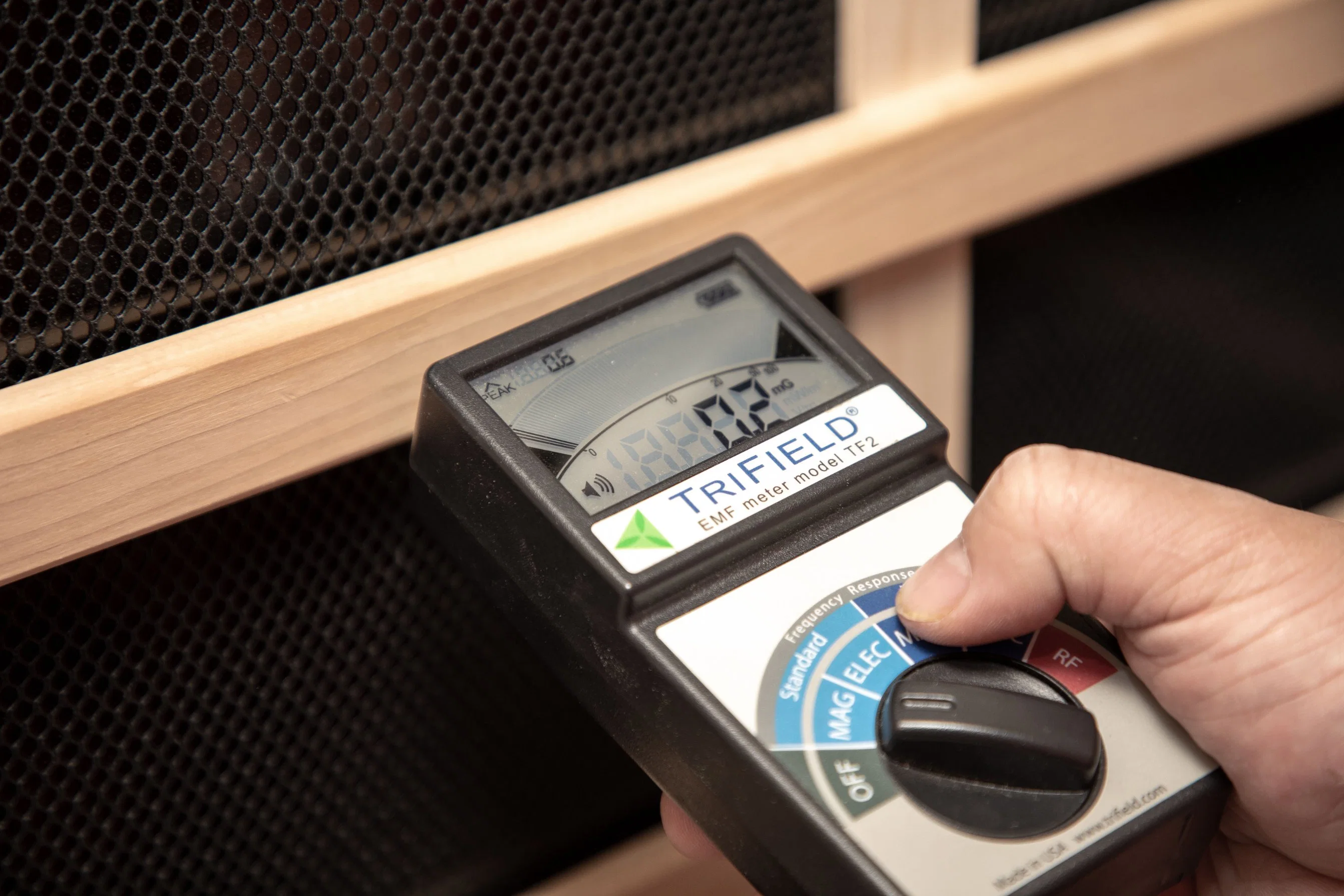 2023 duas pessoas aquecedores de carbono baixa EMF Sauna com Madeira hemlock